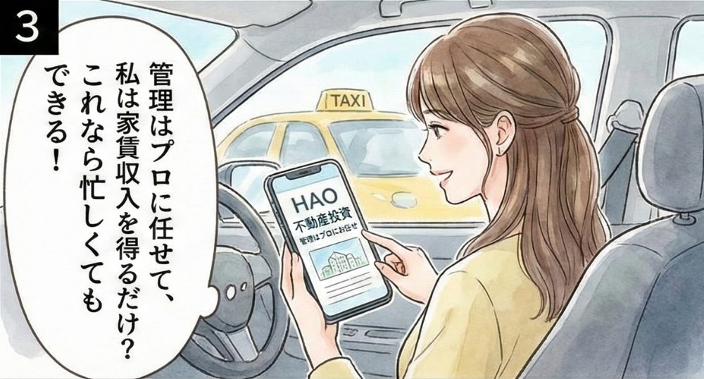 マンガ 3 コマ目